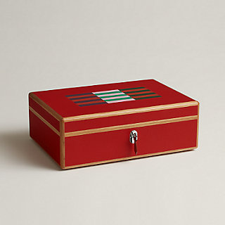 Amalthee Oxer watch and jewelry box, large model | Hermès USA